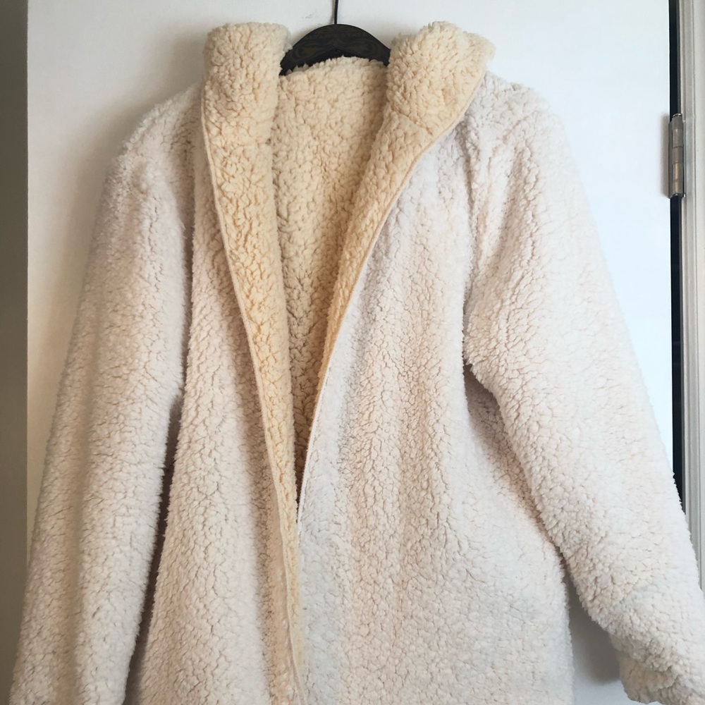 Urban outfitters teddy coat perfect condition